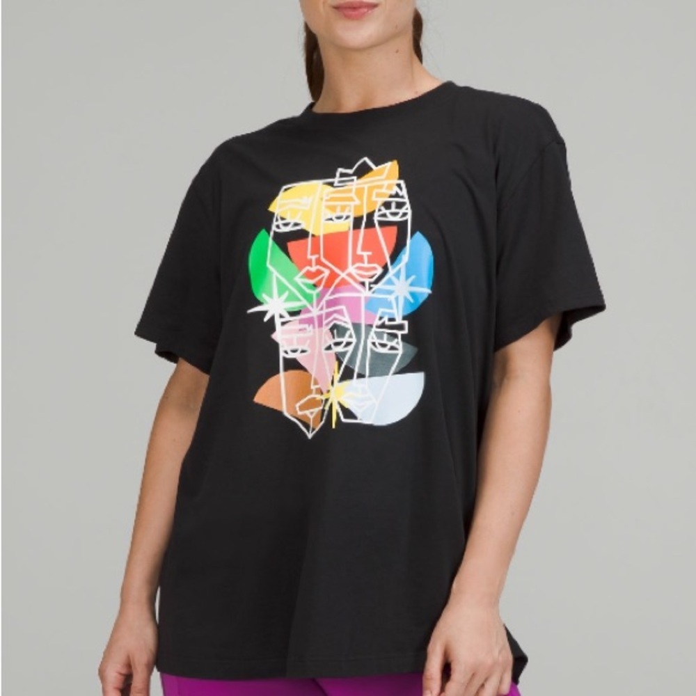 Lululemon Athletica All Yours Cotton Tee- Pride - Picture 4 of 4